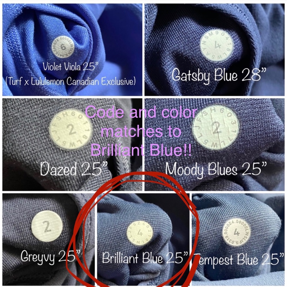 *PSA - HOW TO READ LULULEMON SIZE DOTS - STEPS* - Picture 9 of 9